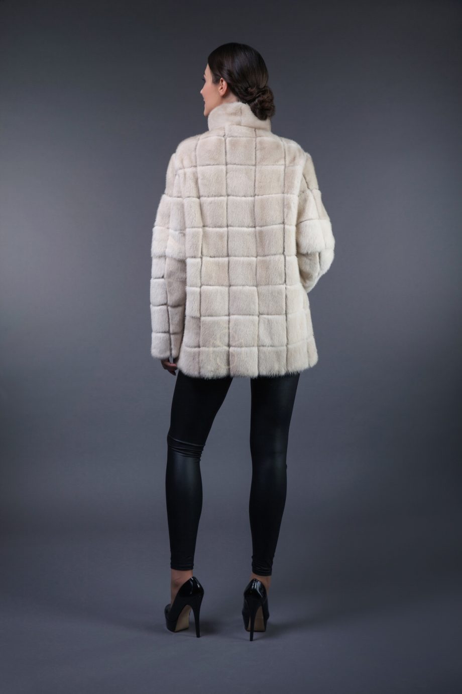 Mink fur coat – vest