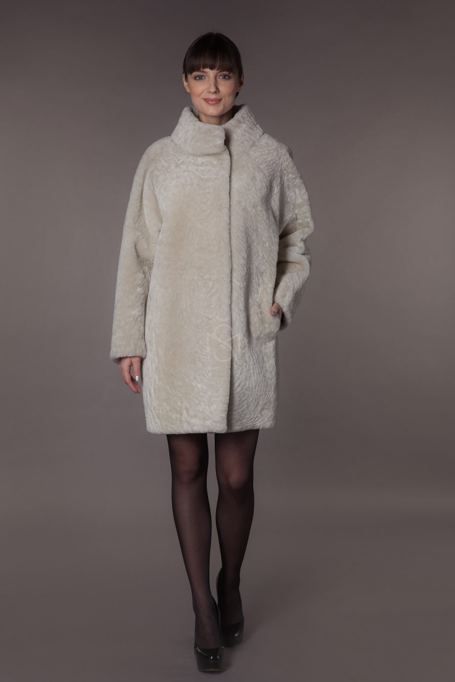 Mouton sheepskin coat