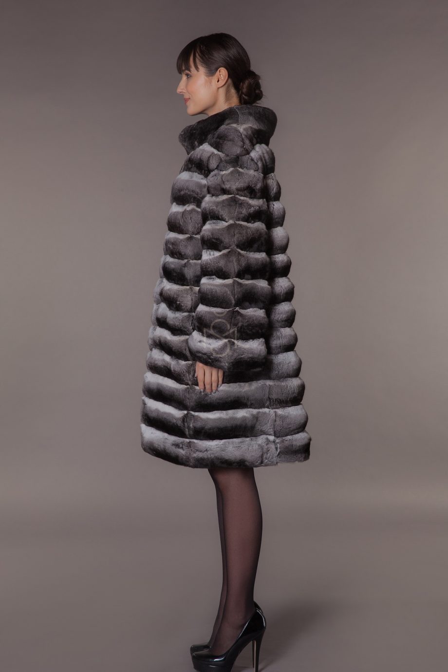 chinchilla fur coat